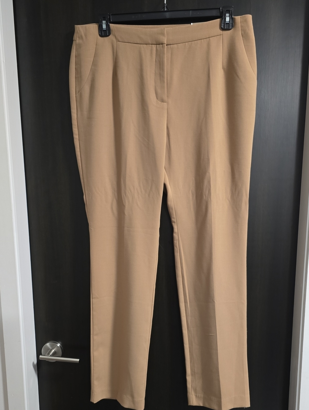 NWT Chico's Camel Ultimate Diamond Fit So Slimming Straight Pant, Size 14
